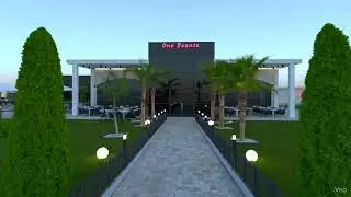 Proiect design interior restaurant modern cu terasa