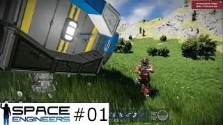 Space Engineers #1 - Gestrandet auf einem fremden Planeten!