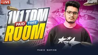 1v1 TDM Challenge (Paid & Free) | WOW Custom Rooms | BGMI Live | FaceCam