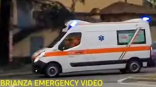 Ambulanza Renault Master SOS Canzo in emergenza.
