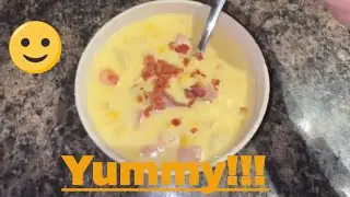 Best Cheddar Ham Chowder Soup!!!