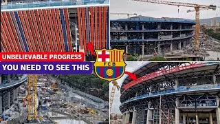 Camp Nou Construction Update | Latest Progress at the Stadium