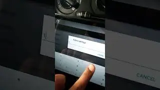 how to on panel light in ts7 and other android player in car #shorts