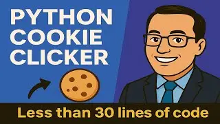 Программирование игры на Python: простой кликер печенья
