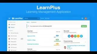LearnPlus - Learning Management Application | Themeforest Website Templates and Themes