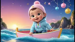 Baby Boat New Year Ocean Song | Fun Action & Learning Video for Toddlers