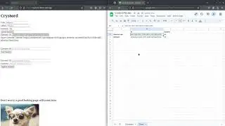 Crystord D2 - Create and Update an Element