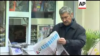 Reaction as Azeri ruling party set to win vote