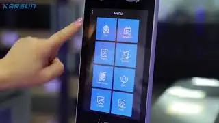 Face Recognition Attendance System EU Green Pass QR Scanner contactless Thermometer Biometric Karsun