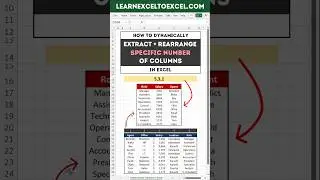 Excel Pro Tricks: Dynamically Extract Data Columns based on String in Excel with CHOOSECOLS Function