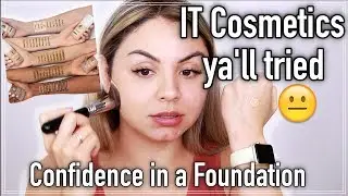 New! Confidence in a Foundation It Cosmetics Review Oily Skin