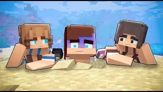 MAIZEN: JJ got STUCK among ONLY GIRLS?! - Minecraft Animation JJ & Mikey