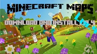 How To Download and Install Minecraft Map Tutorial 1.19.4