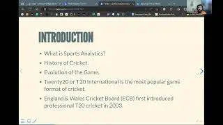 Cricket Analytics using R by Samrit Pramanik, Data Scientist at Genpact India