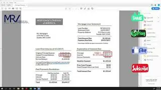 Mortgage Statement Review