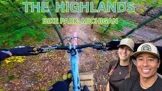 The Highlands Bike Park in Michigan Trail Previews