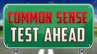 Common Sense Test - 95% Fail!