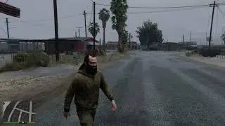 Grand Theft Auto V | Misi&oacute;n Practicas de Tiro con Cletus (Trevor) - SPFG