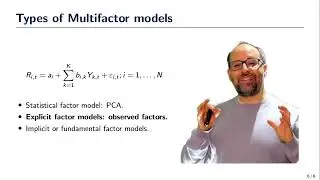 Arbitrage Pricing Theory and Multifactor models