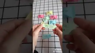 Colored Papers Candy Wrappers Tutorial