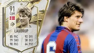 91 PRIME ICON LAUDRUP PLAYER REVIEW FIFA 23