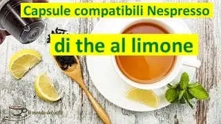 Capsule Nespresso compatibili tè limone in foglie Hawaiimoka