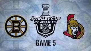 HD Раунд 1 Матч 5 Оттава - Бостон / R1, Gm5: BOS @ OTT Apr 21, 2017