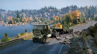 Ford CLT9000 | Transporting the empty container in SnowRunner season 16