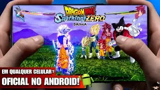 SAIU COMO JOGAR DRAGON BALL SPARKING ZERO OFICIAL NO CELULAR ANDROID 2025