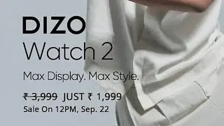 Realme Dizo Watch 2 | Launch price @ ₹1999 | Best Budget Smartwatch