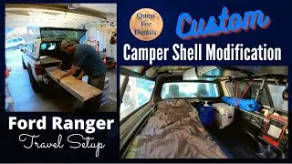 Ford Ranger Custom Camper Shell Modification -  My Travel Setup -  By : Quest For Details