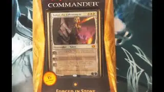 MTG Unboxing: Commander 2014 - White - Forged In Stone Opening