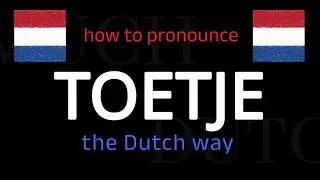 Learn How To Say TOETJE (dessert) in Dutch in Seconds!
