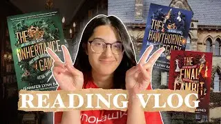 ♟I read the entire INHERITANCE GAMES series (The Hawthorne Legacy, The Final Gambit)| READING VLOG📚