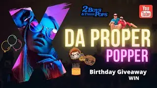 Birthday Giveaway Win from Da Proper Popper