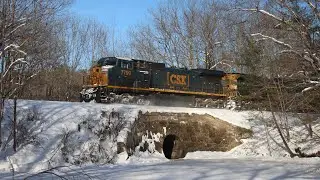 CSX train LO70&rsquo;s journey east and west