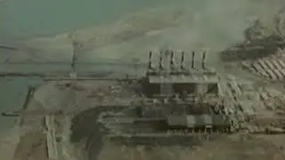 Raw Footage of Aerial Survey of Bomb Damage, Yawata, Japan
