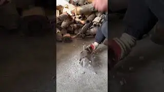 Three way catalytic converter precious metal recovery process
