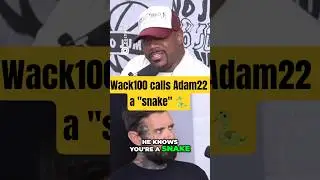 Wack100 Calls Adam22 a Snake Over 4Extra Fallout 🐍🔥 #4extra #wack100 #nojumperclips #adam22