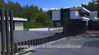Automatic Hydraulic Remote Control Rising Bollard Retractable Stainless Steel Fences Barrier