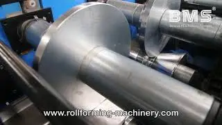 Pallet Rack Step Beam Roll Forming Machine(P type tube)