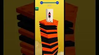 Stack Ball 3D Game | Level 505 |Play StackBall Game In Fast Speed | #StackBallYouTubeShort