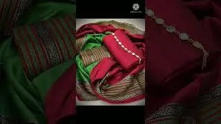 Aog susi trouser and susi zari  Jacquard bordered Dupatta#cutting stitching&fashion design