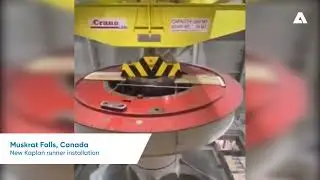ANDRITZ HYDRO. Muskrat Falls, Canada. #ANDRITZ #HYDRO #moderniostechnologijos #modernios #machine