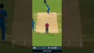 king Kohli in real cricket 24 game #aura #kohli#trending #short
