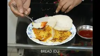 BREAD IDLI| Recipe for kids to give as a snacks | easy and tasty recipe | #therealhealthyfood