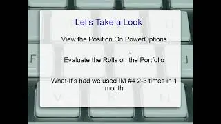 Rolling Up the Put in a Married Put Position