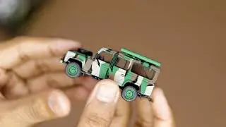 TSM MINI GT Land Rover Defender Malaysian Army 1/64 Scale Diecast Model Unboxing