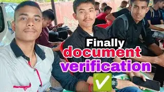 Finally document verification হৈ গ'ল😊😊#prison department@assam jail warder#assam police
