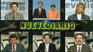Nuevediario, miércoles 13 de diciembre de 1989 + Grandes Valores del Tango